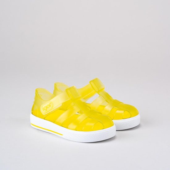 IGOR Yellow Jelly Sandals