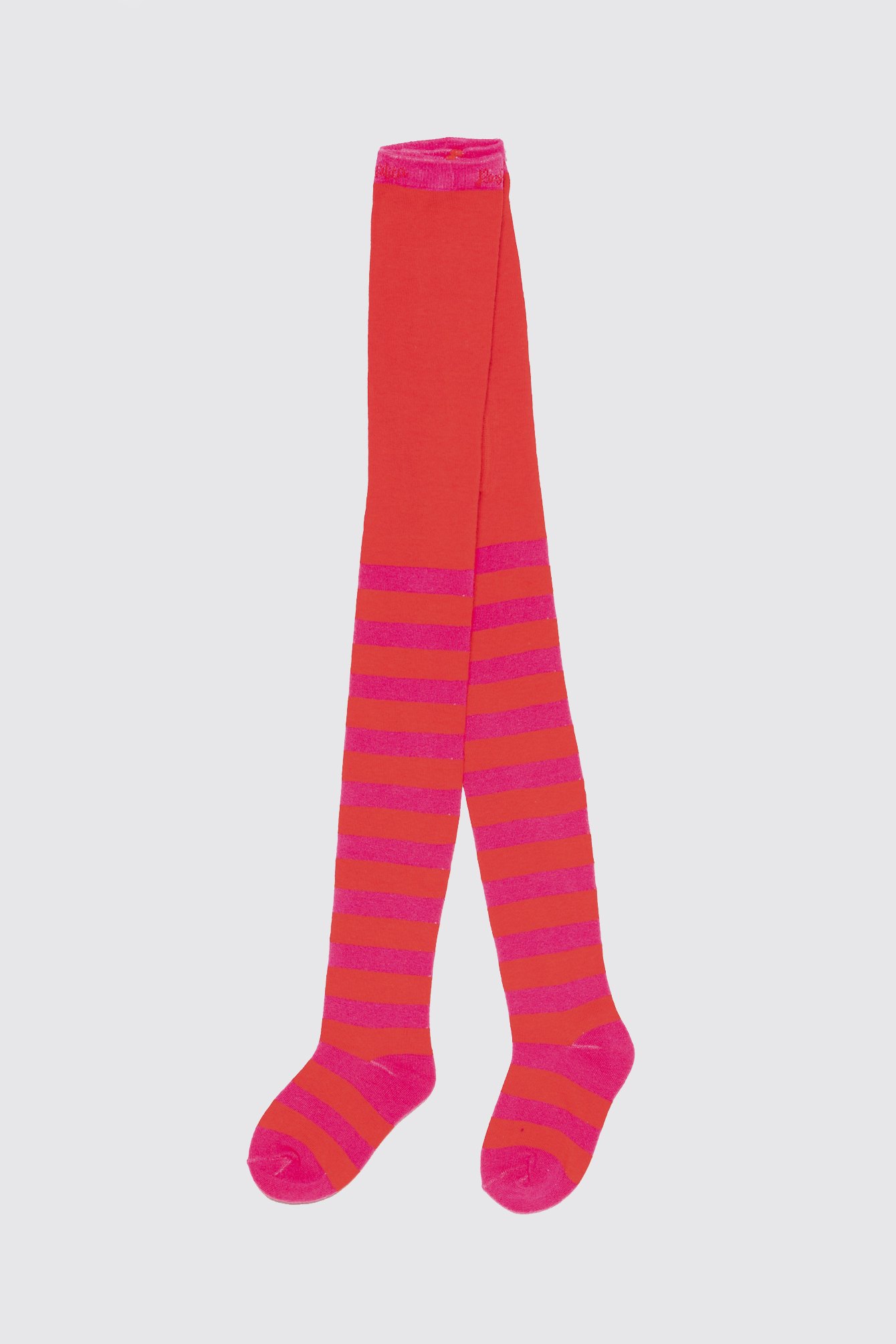 ROSALITA SENORITA Red & Pink Striped Tights - Poppydoll