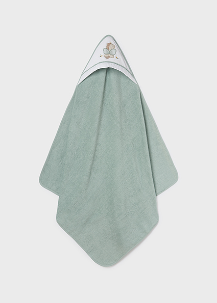 MAYORAL Sage Green Embroidered Towel
