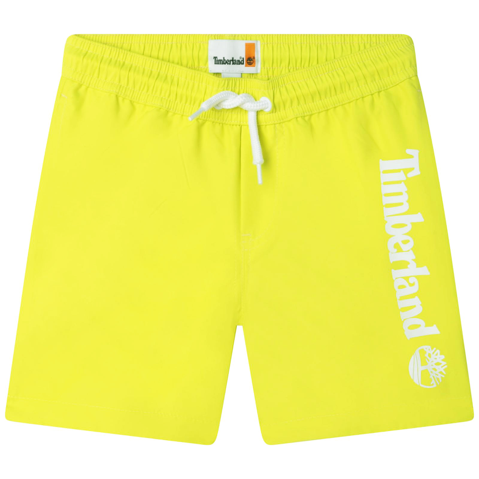 TIMBERLAND Neon Green Logo Swim Shorts - Poppydoll
