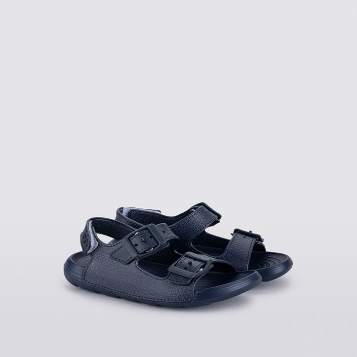 Igor navy buckle sandals