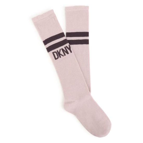 DKNY Purple Knee Socks