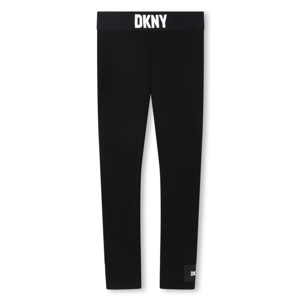 DKNY Black Logo Leggings