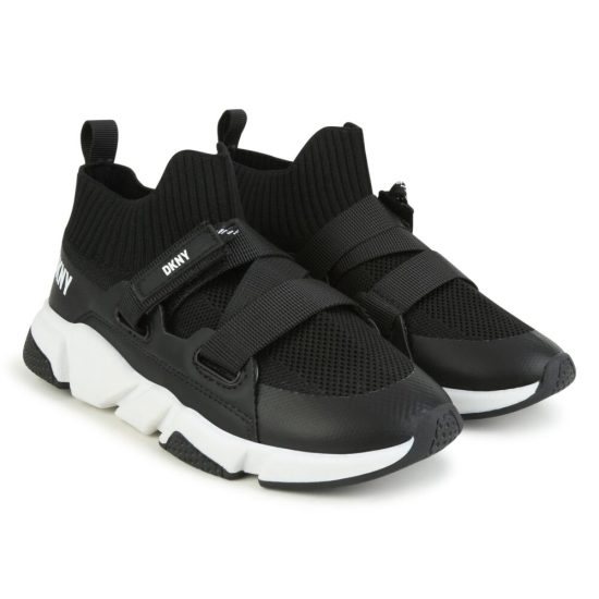 DNKY Black Sock Trainers