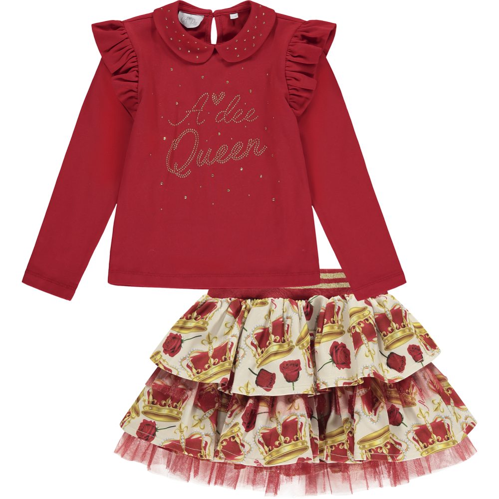 ADEE Caitlyn Crown Skirt Set