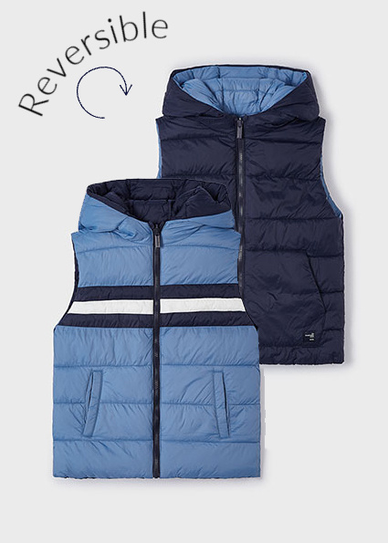 Mayoral blue and navy gilet