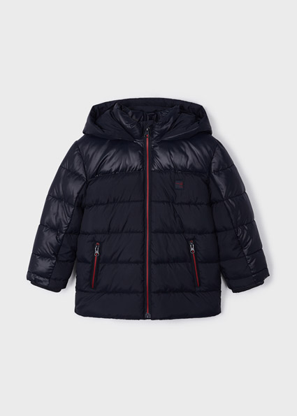 Mayoral Navy Puffer Coat