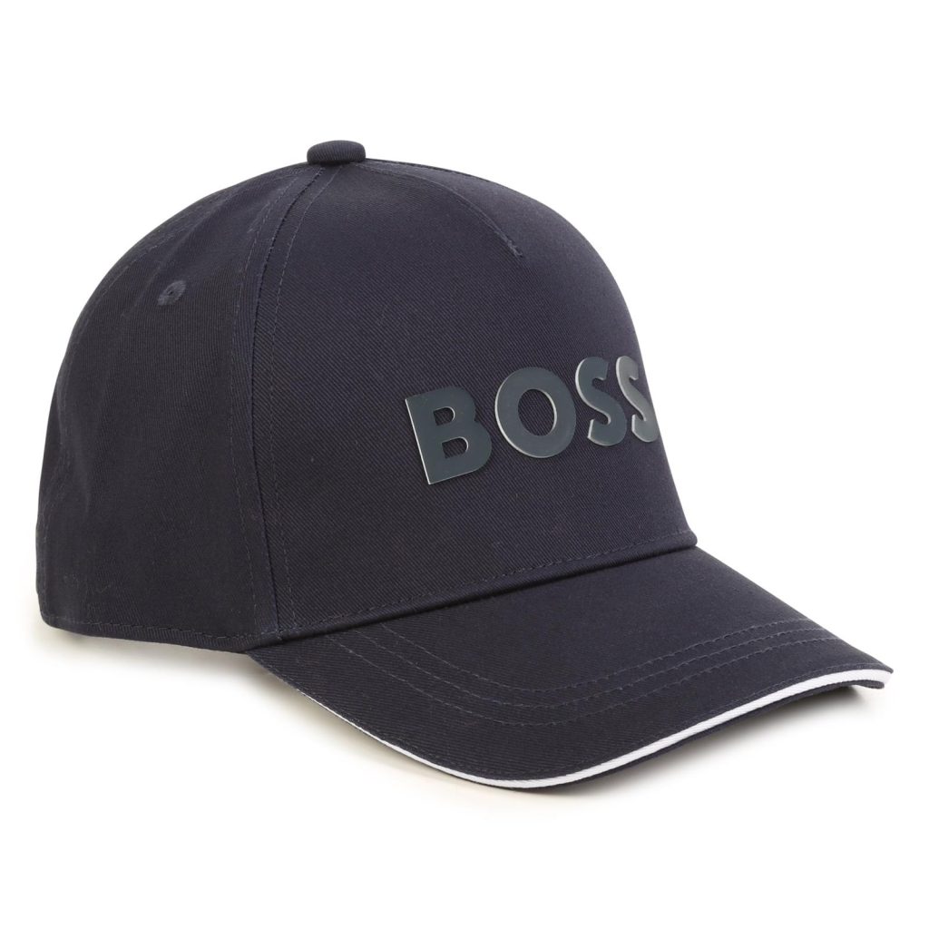 Boss Navy Logo Cap
