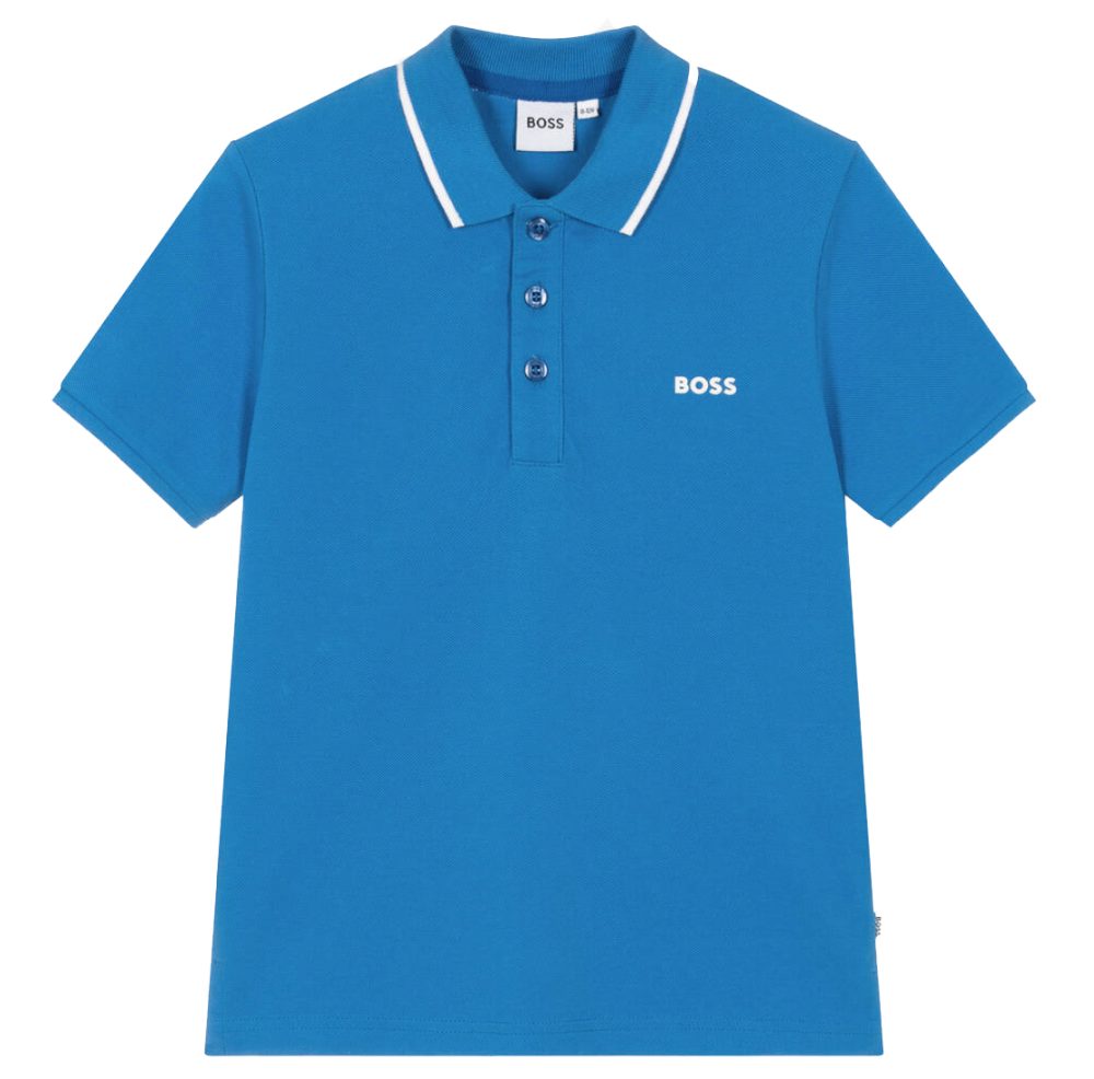 BOSS Blue Polo Shirt - Poppydoll