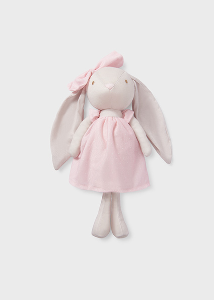 Mayoral Plush Pink Rabbit