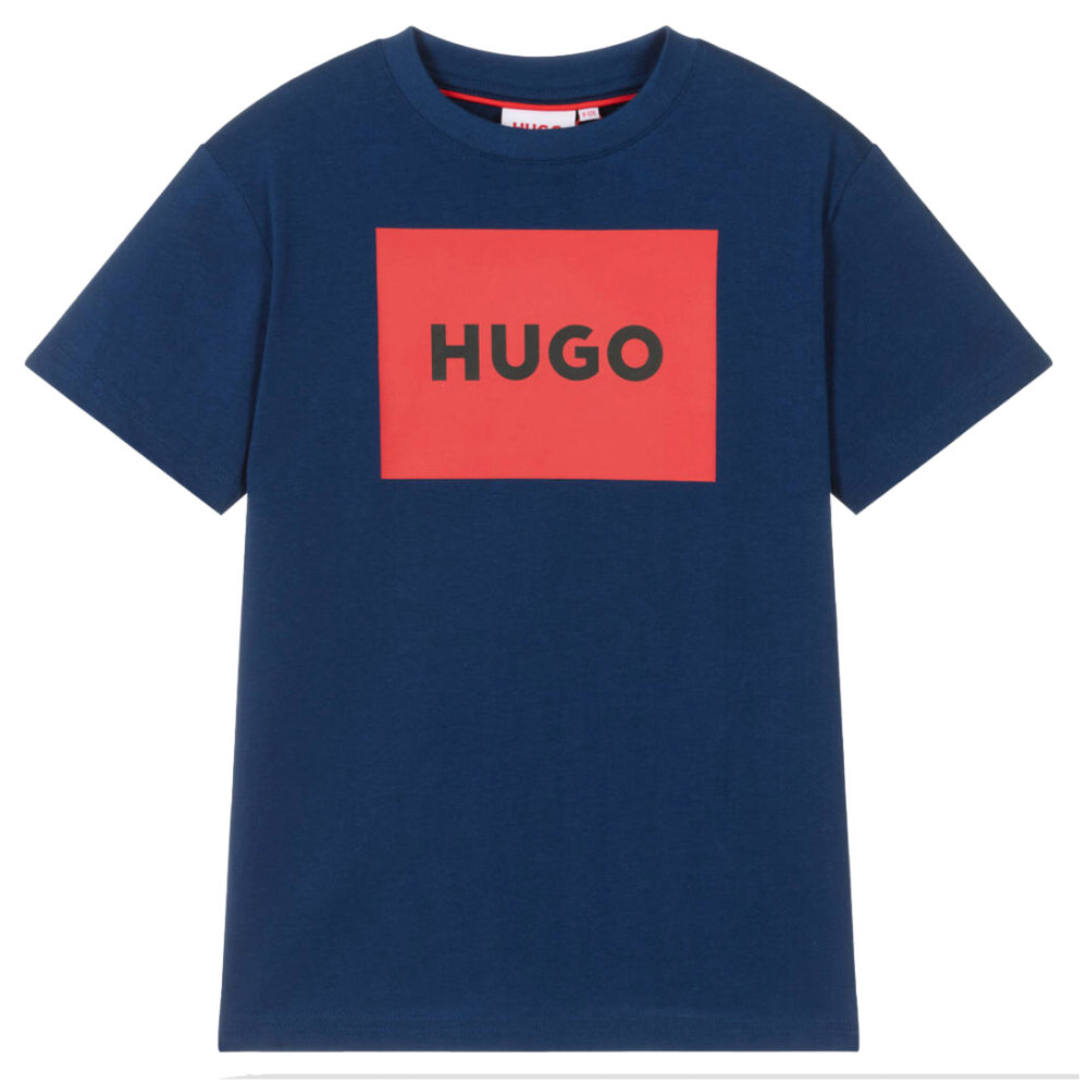 HUGO Blue Logo TShirt