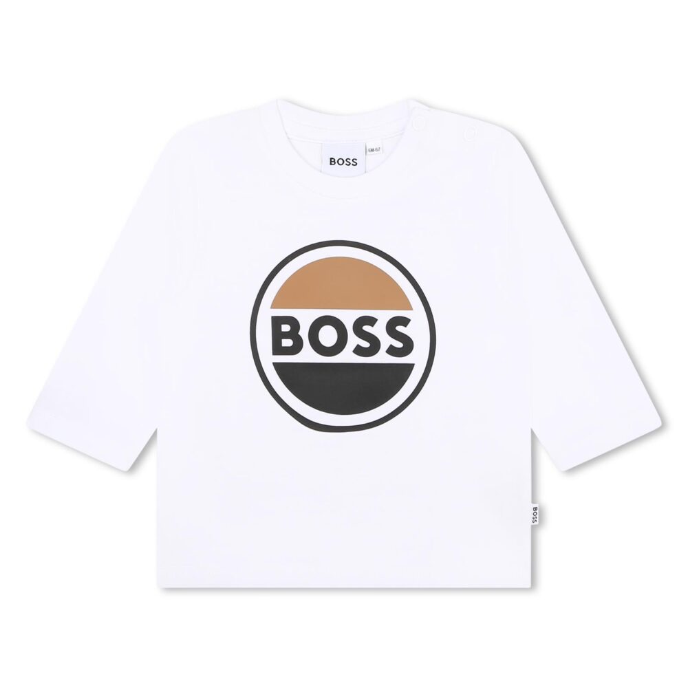 Boss white logo Top