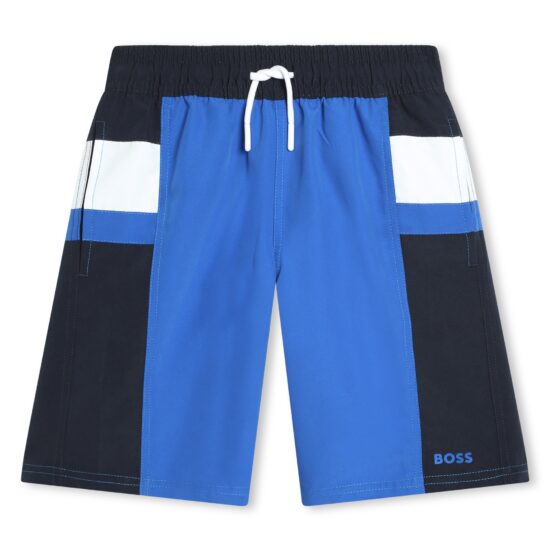 Boss Blue & Navy Swim Shorts