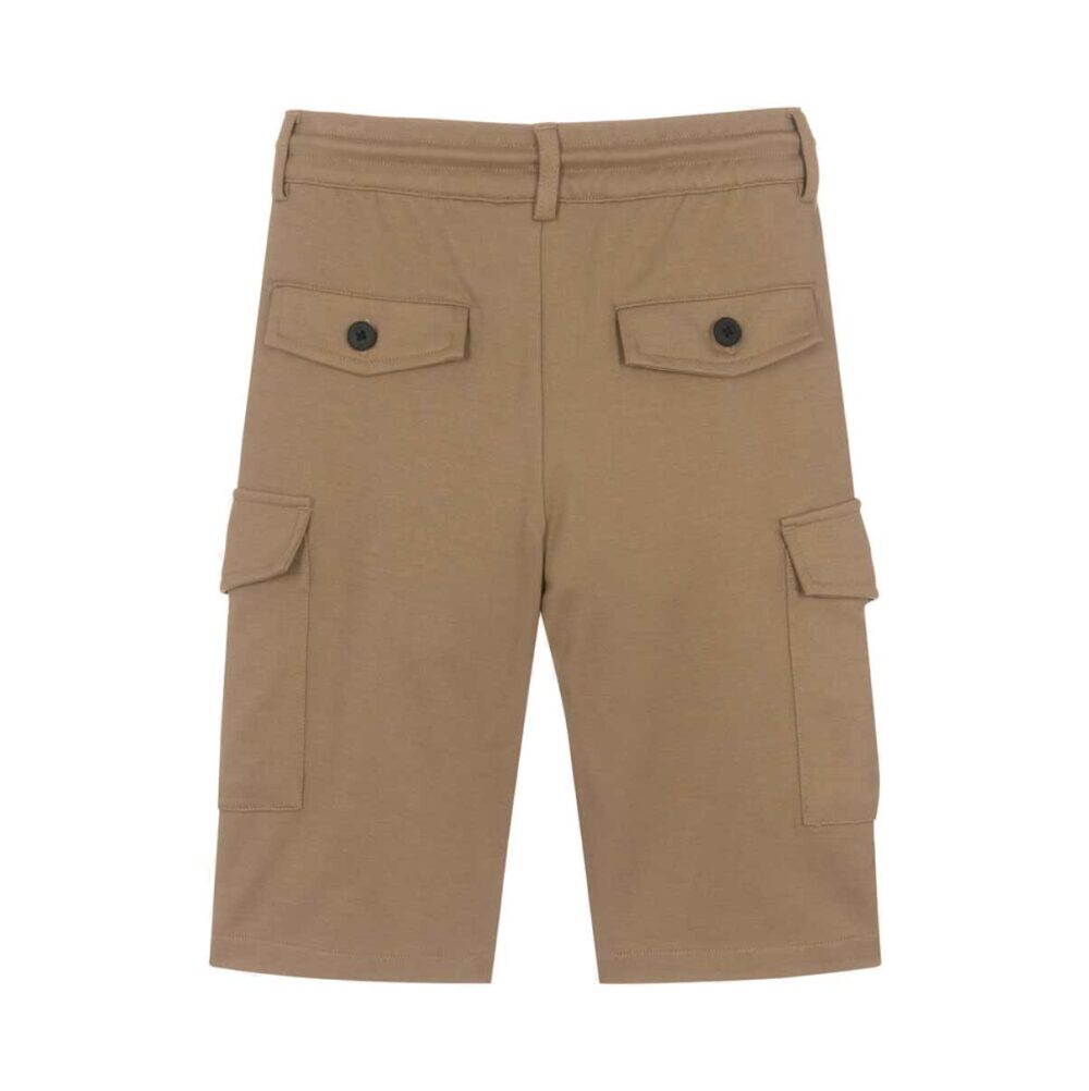 BOSS beige cargo shorts (back)
