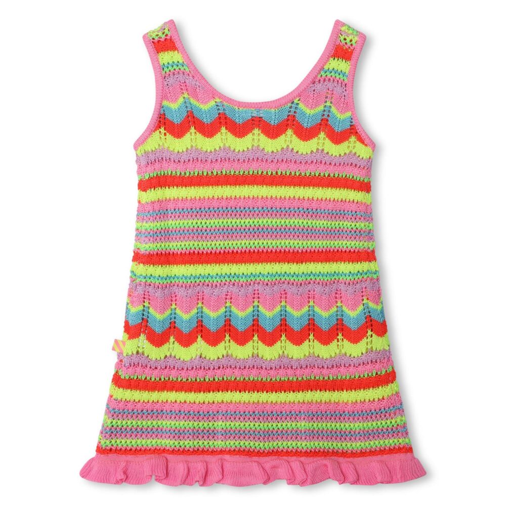 BILLIEBLUSH multicoloured knitted dress