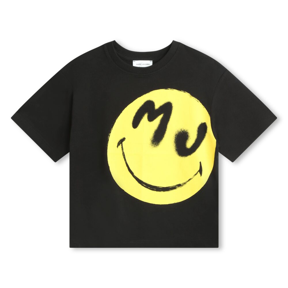 Marc Jacobs black smiley Tshirt