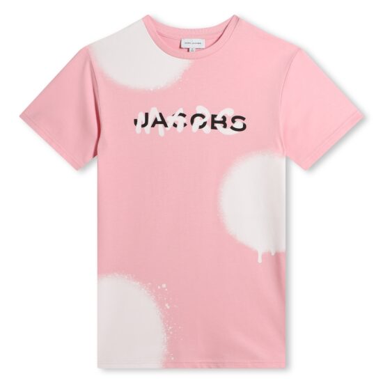 Marc Jacobs pink spray paint dress