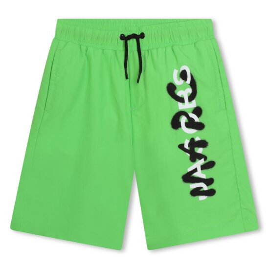 Marc Jacobs green logo swim shorts