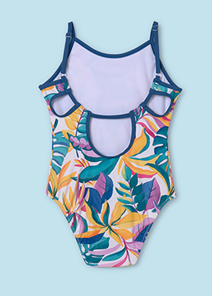MAYORAL Floral Swimming Costume
