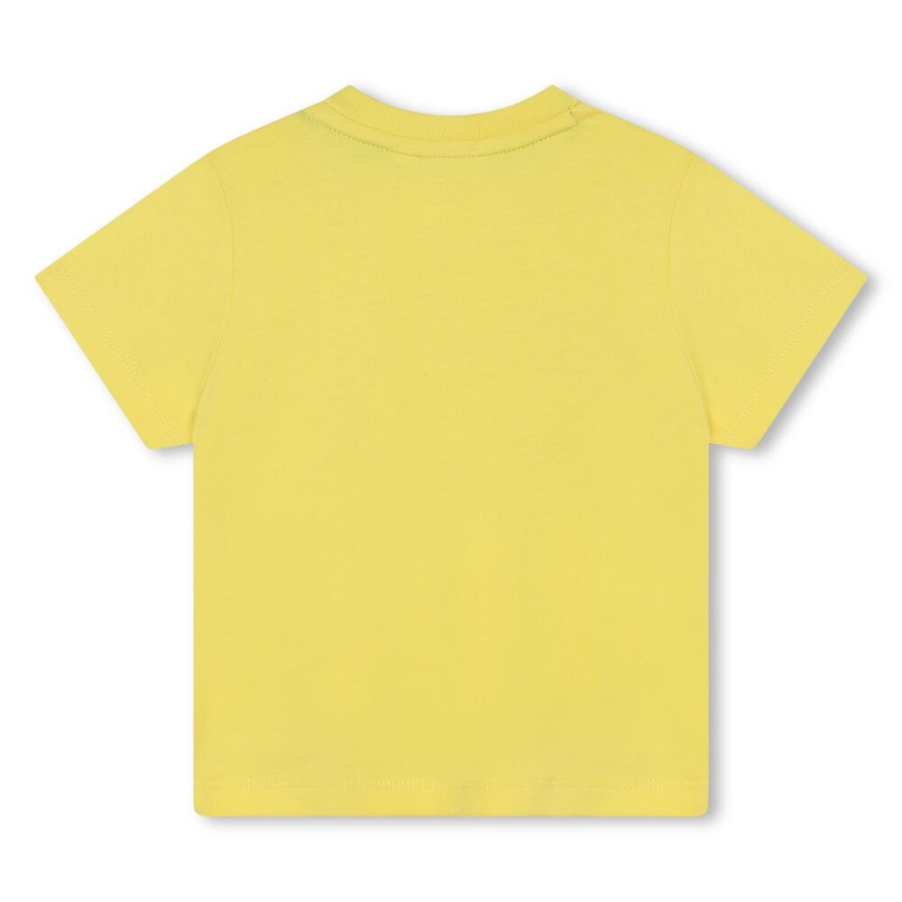 BOSS yellow logo Tshirt (Back)
