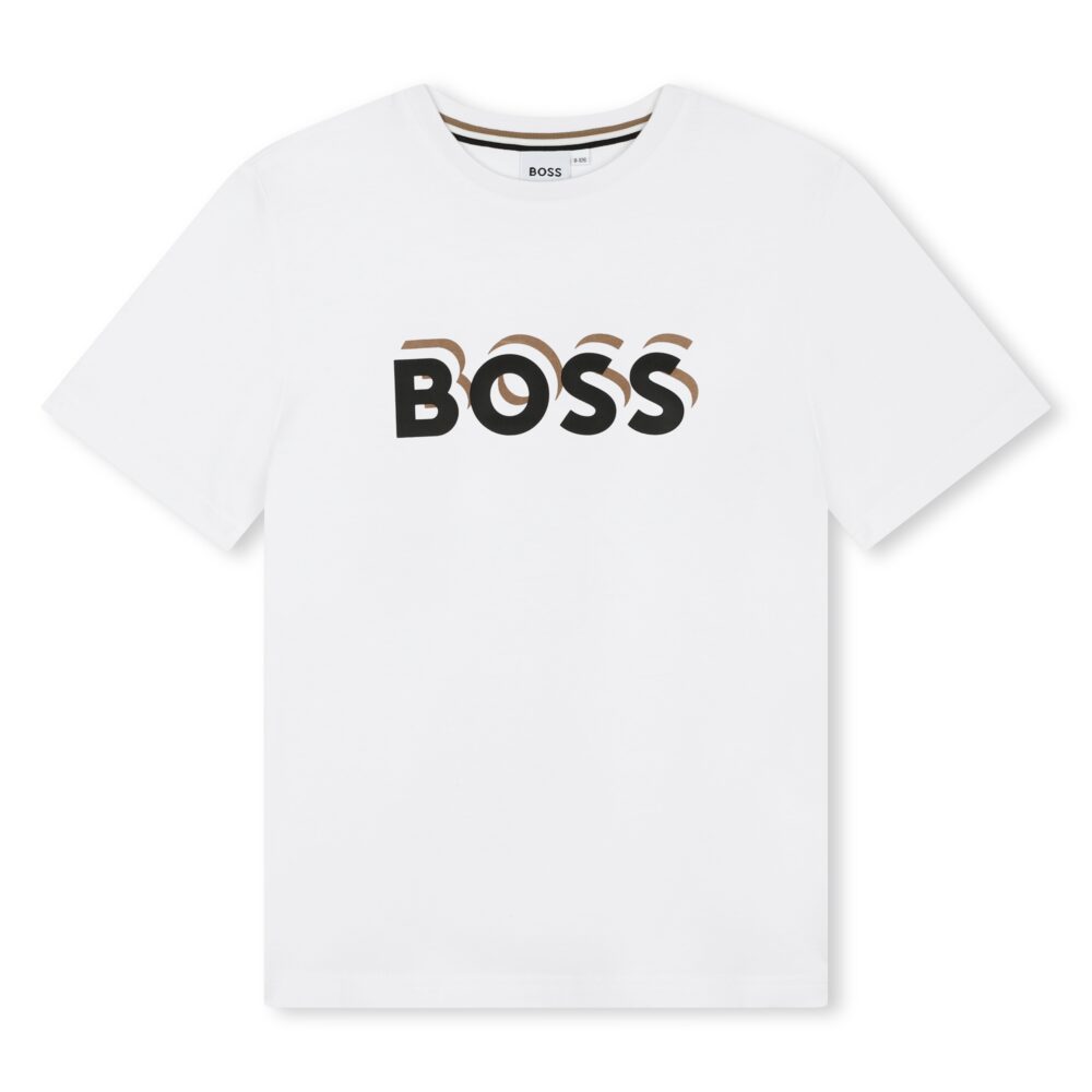 BOSS White Logo TShirt