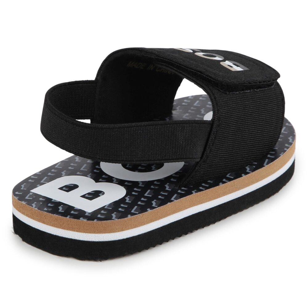 Boss black logo sandals
