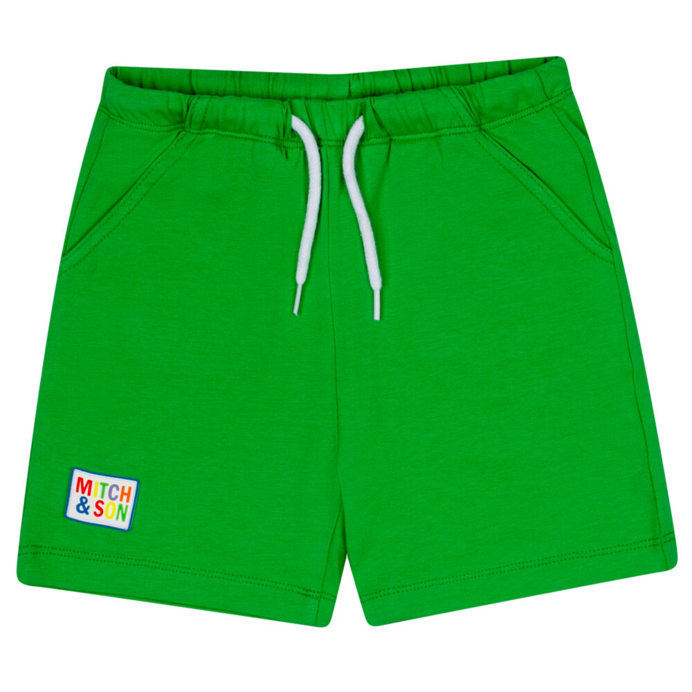 MITCH & SON Verge Green Soft Shorts Set