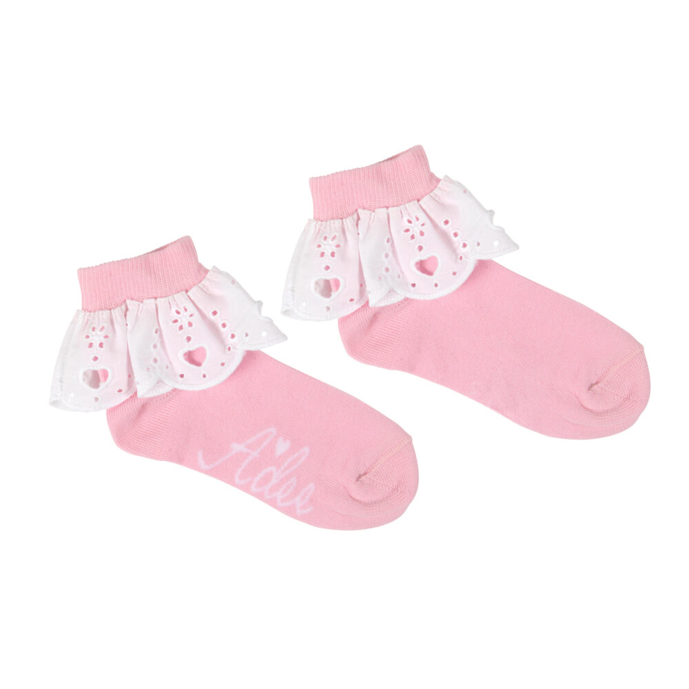 ADEE Lenni Pink Ankle Socks
