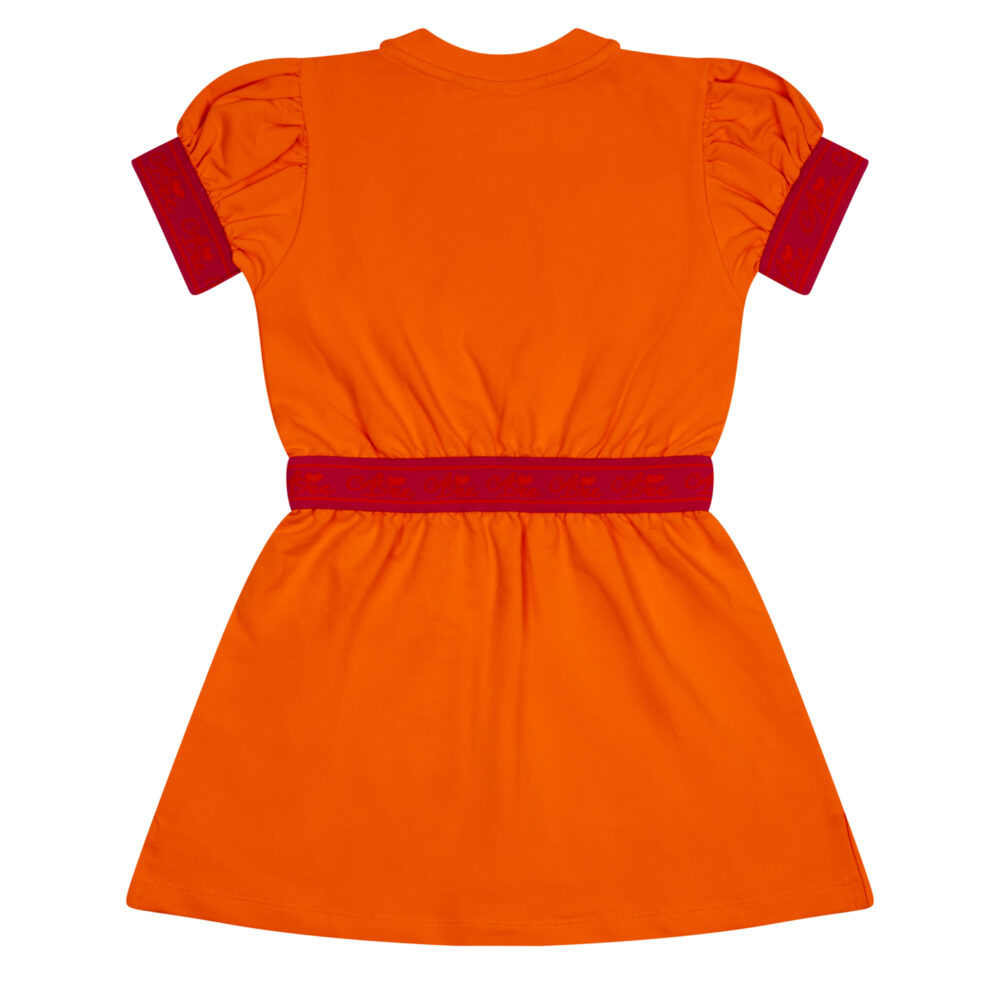 ADEE Millie orange sweat dress