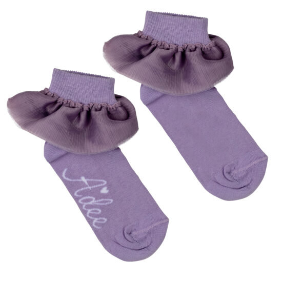 ADEE Nova lilac ankle socks