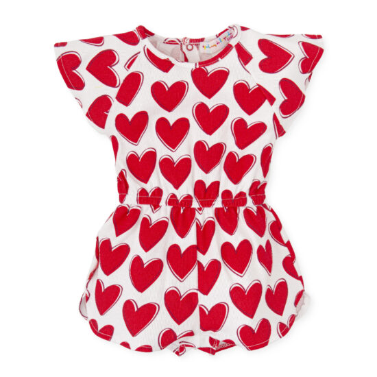 AGATHA Red Heart Playsuit