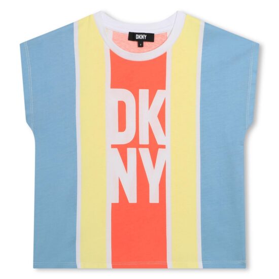 DKNY Multicoloured Logo Tshirt