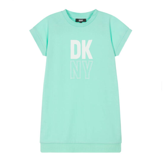 DKNY green tshirt dres