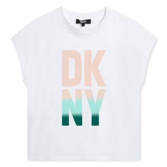 DKNY White Logo Tshirt