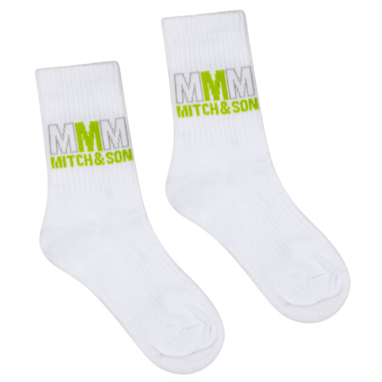 MITCH & SON West Bright White Sports Socks