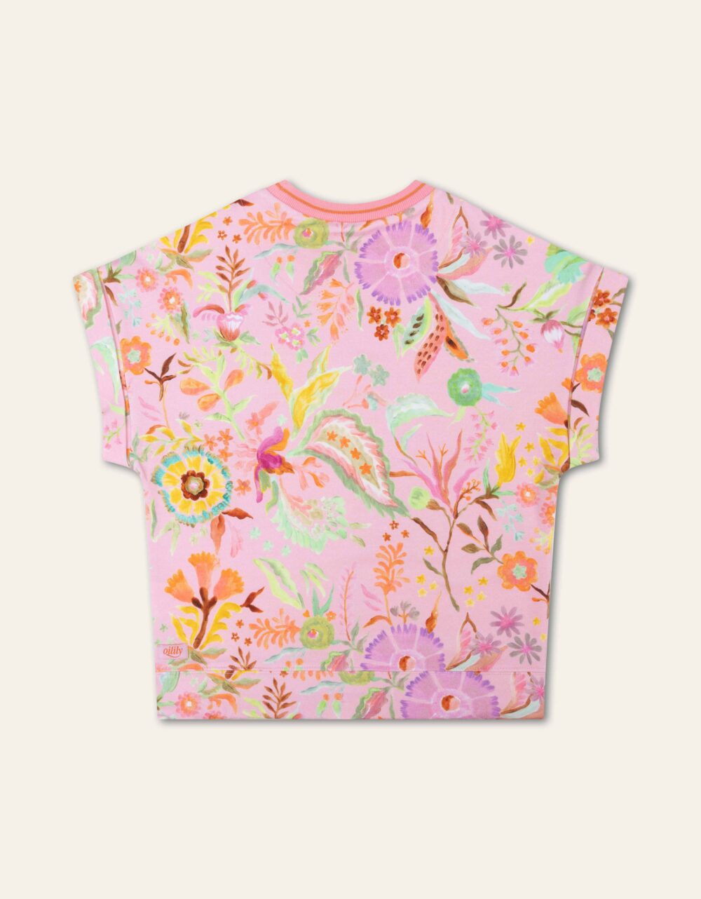 OILILY Hello Pink Flower Top