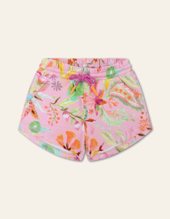 Oilily Phase Pink Flower Shorts