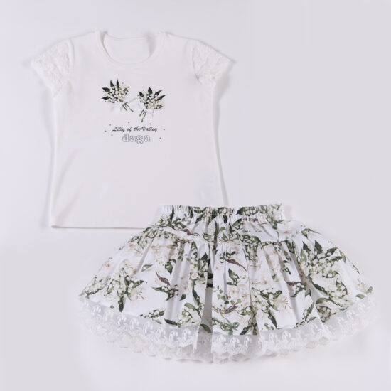DAGA Lily of the Valley Skirt Set