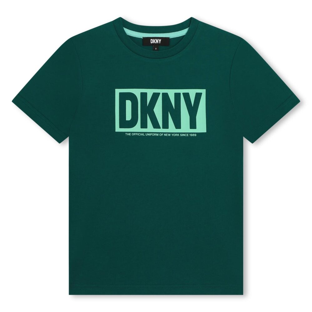 DKNY Green Logo Tshirt