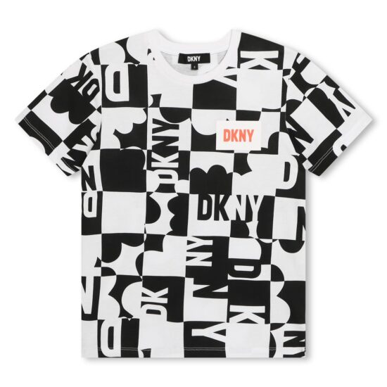 DKNY Black & White Graphic Tshirt