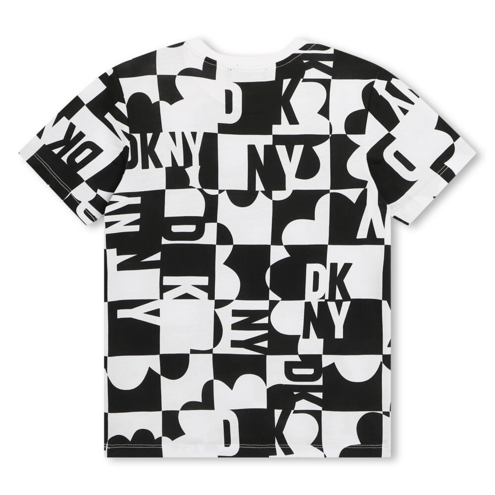 DKNY Black & White Graphic Tshirt