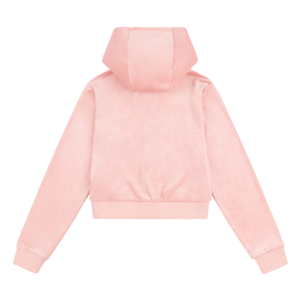 JUICY COUTURE Peach Embroidered Velour Tracksuit