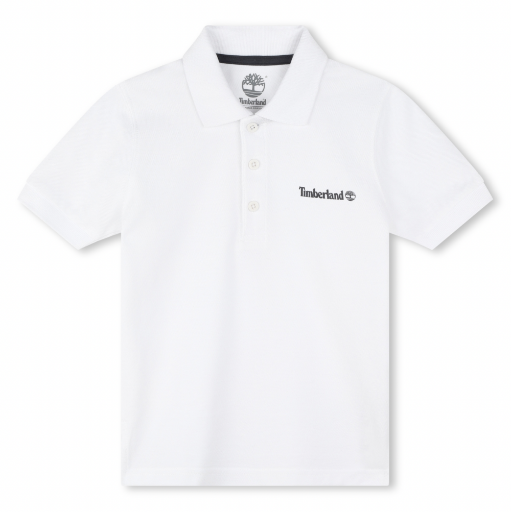 TIMBERLAND White Polo Shirt